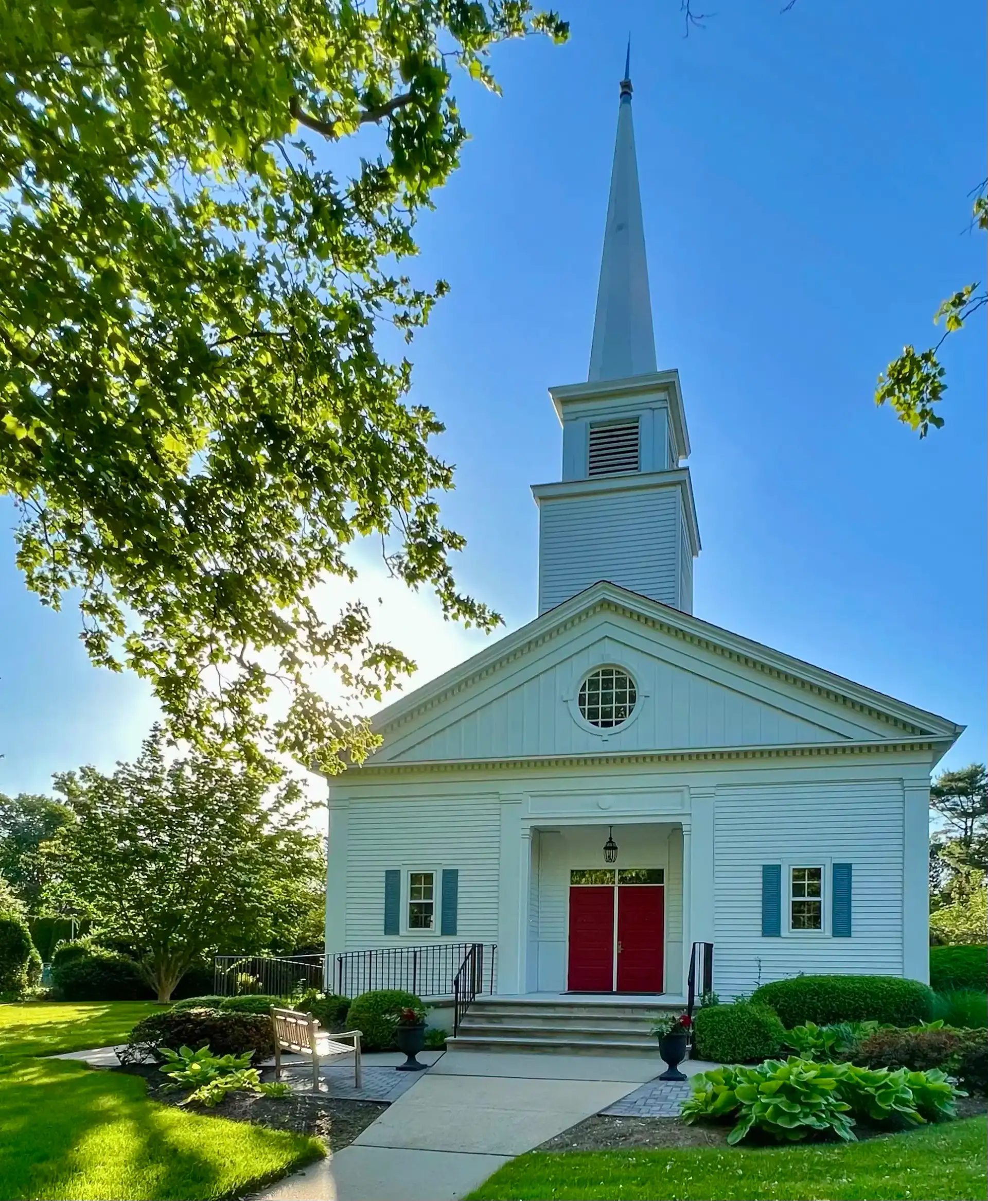 Front of Brielle Church